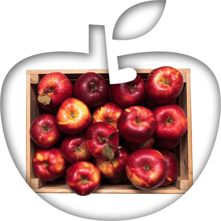 Ikona skrzynki jabłek